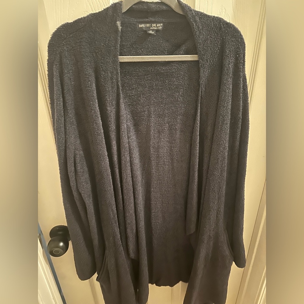 Barefoot Dreams Navy Cardigan